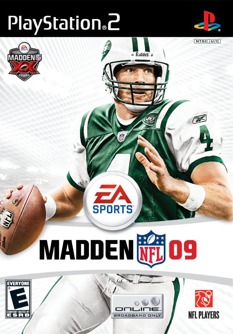 PS2: MADDEN NFL 09 (COMPLETE) (JETS COVER)